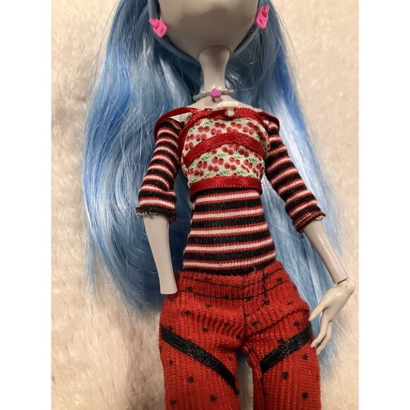 Monster High Ghoulia Yelps Doll Mattel 2008 Almost Complete Missing Left Hand - Picture 4 of 7